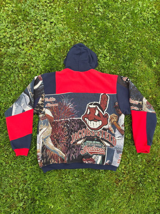 Indians 2000s All Stars Hoodie red pocket