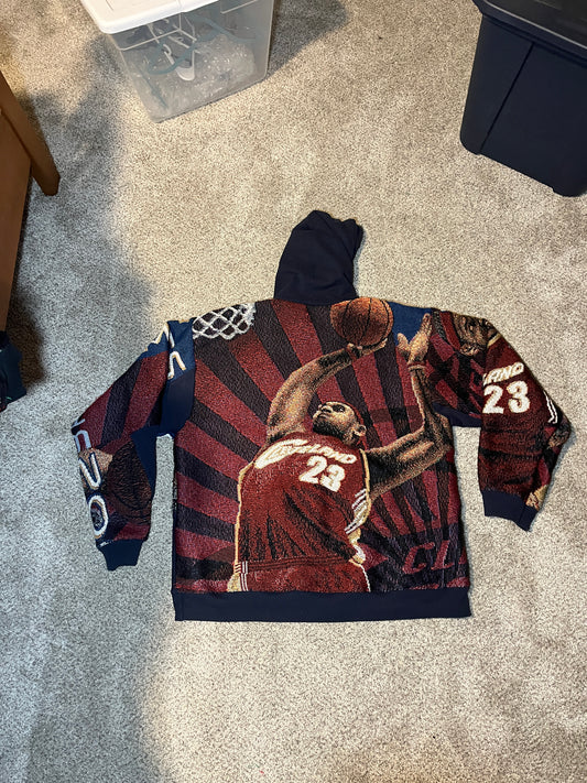 LeBron tapestry hoodie