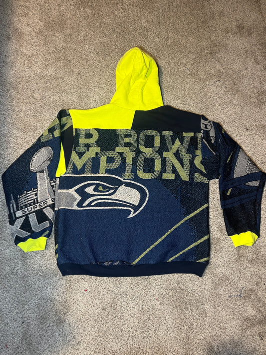 Seahawks tapestry hoodie