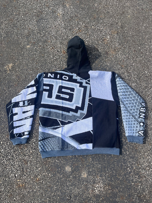 Spurs tapestry hoodie