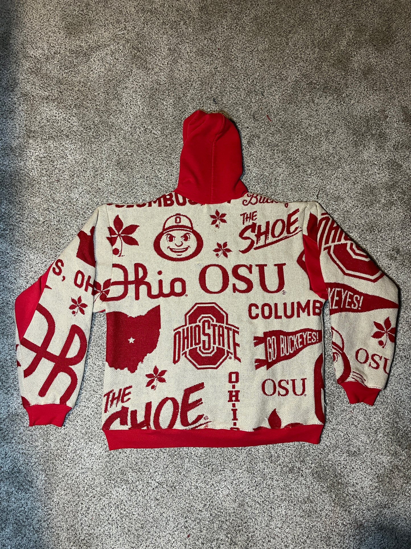 Ohio State allover Hoodie