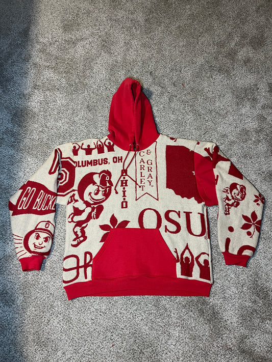 Ohio State allover Hoodie