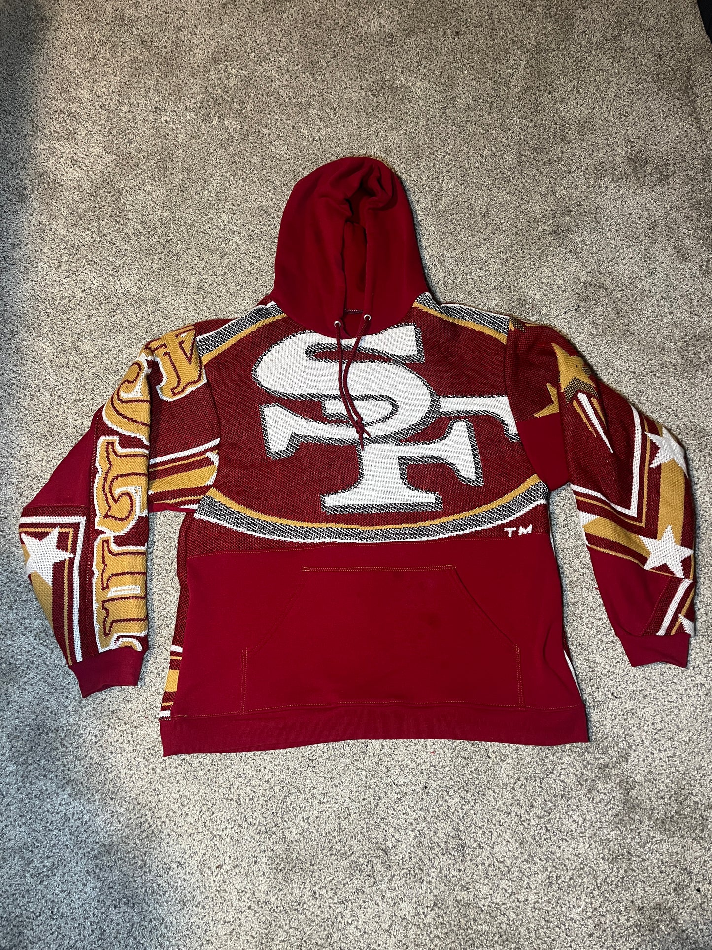 49ers Tapestry Hoodie