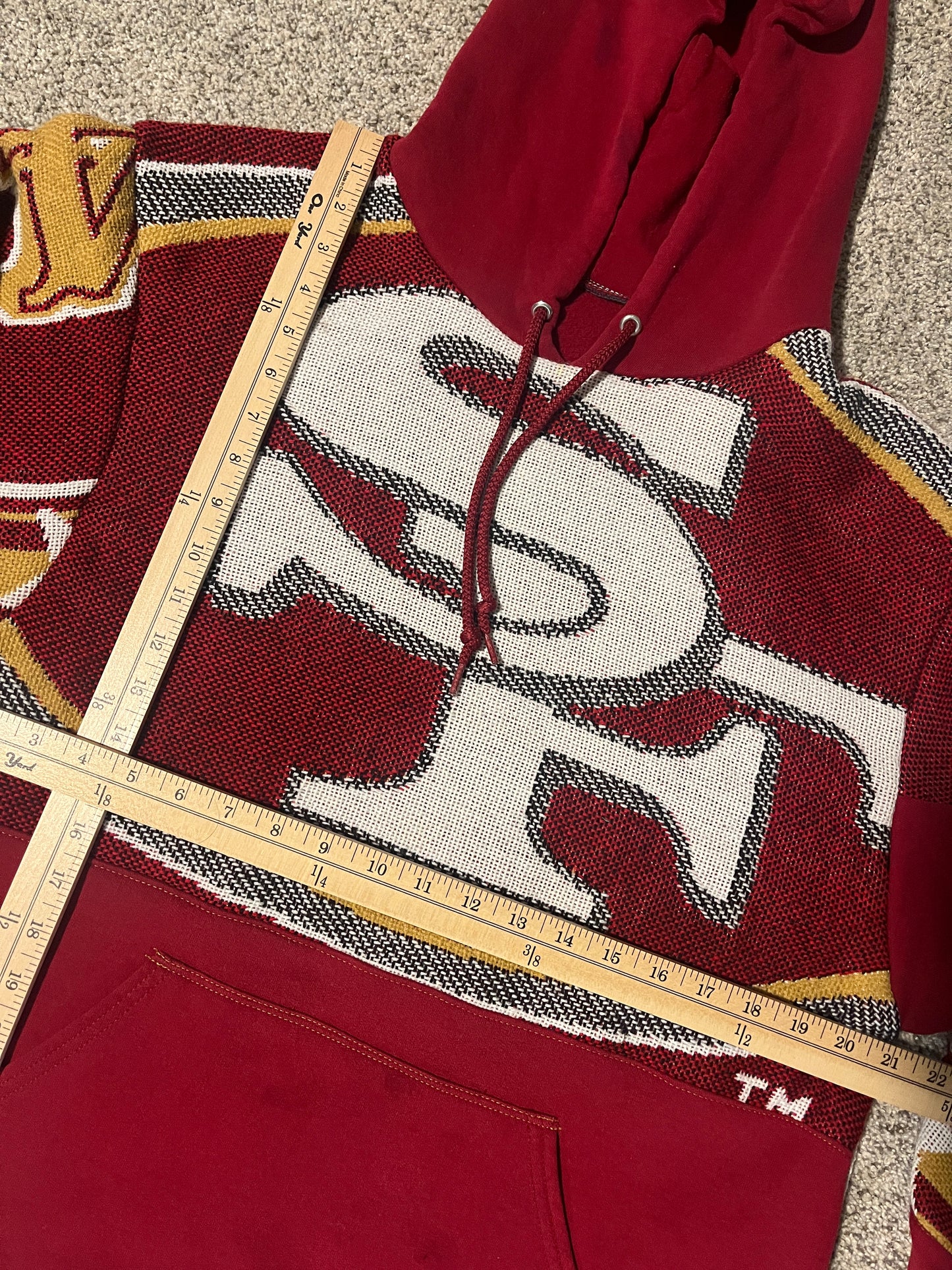 49ers Tapestry Hoodie