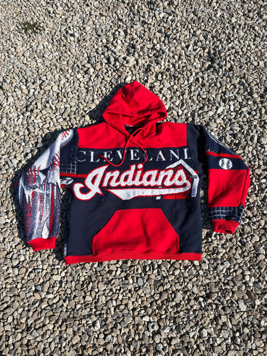 Script Indians hoodie