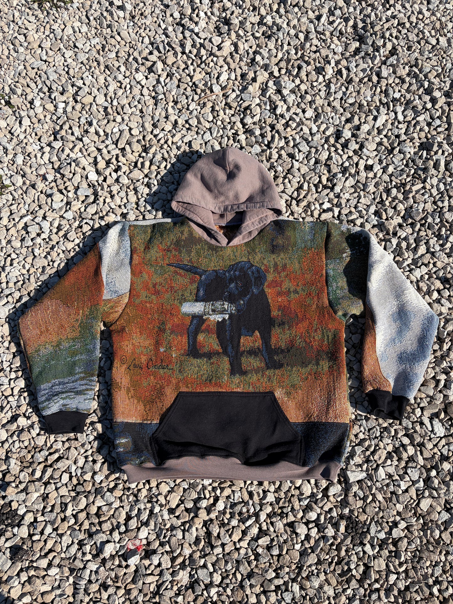 Hunting Dog tapestry hoodie