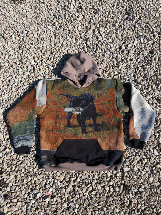 Hunting Dog tapestry hoodie