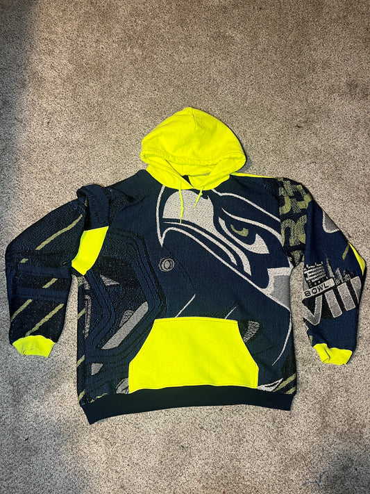 Seahawks tapestry hoodie