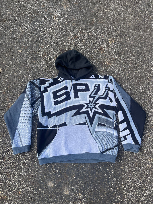 Spurs tapestry hoodie