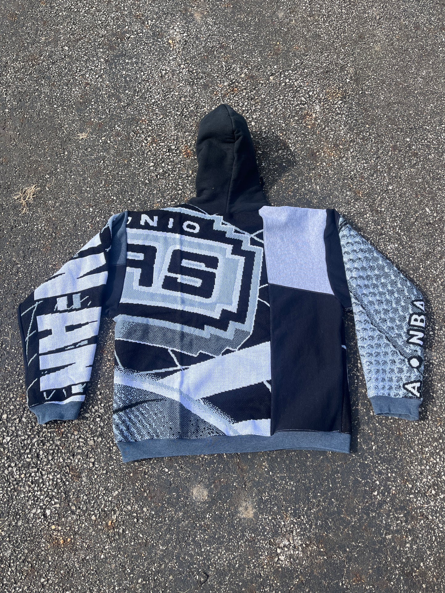 Spurs tapestry hoodie